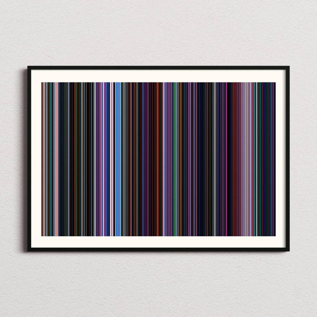 Elio Movie Barcode Poster - Barcode Only