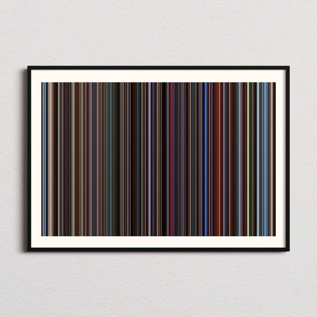 Elvis Movie Barcode Poster - Barcode Only