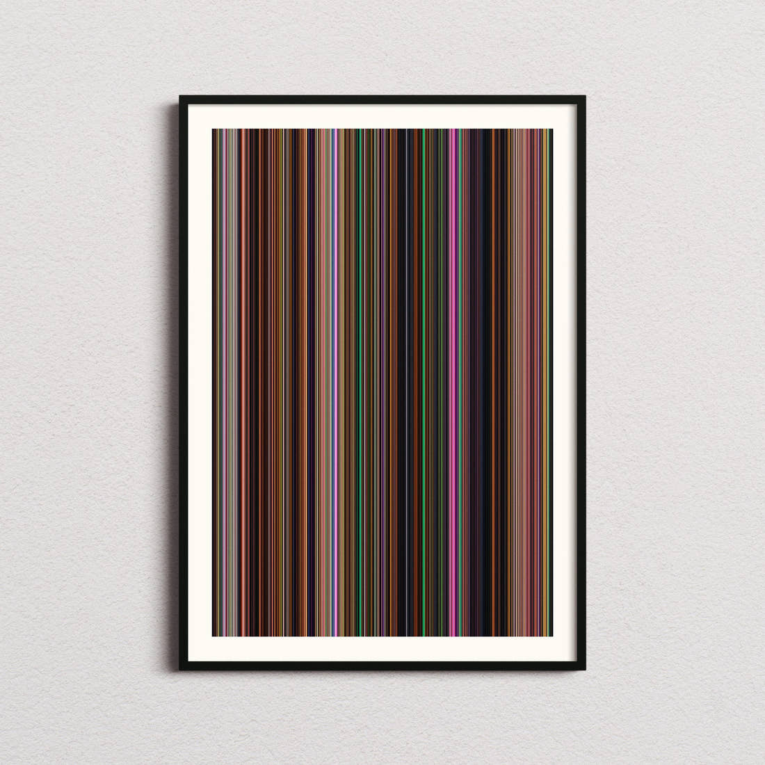 Encanto Movie Barcode Poster - Barcode Only