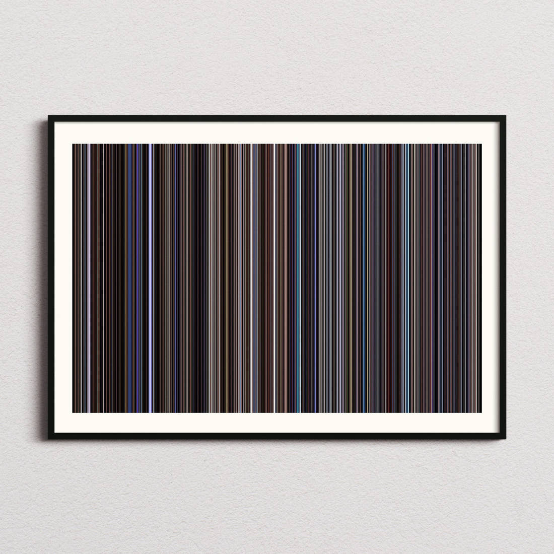 Enemy of the State Movie Barcode Poster - Barcode Only