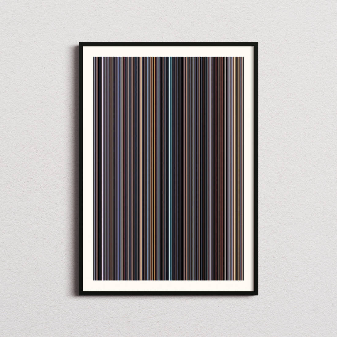 Equilibrium Movie Barcode Poster - Barcode Only