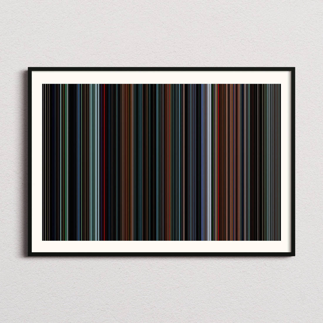 Escape From New York Movie Barcode Poster - Barcode Only