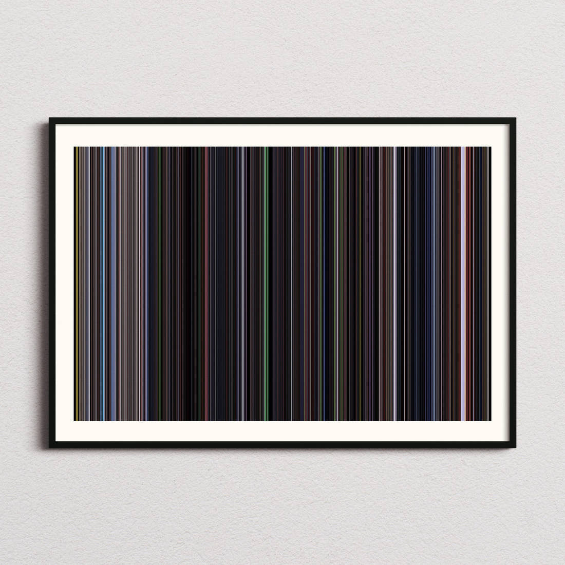 Event Horizon Movie Barcode Poster - Barcode Only
