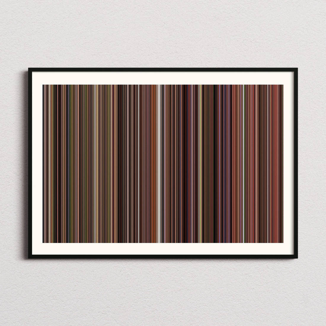 Ever After Movie Barcode Poster - Barcode Only