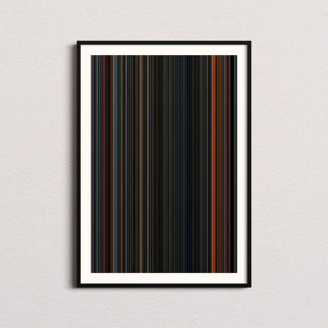 Evil Dead Burn Movie Barcode Poster - Barcode Only