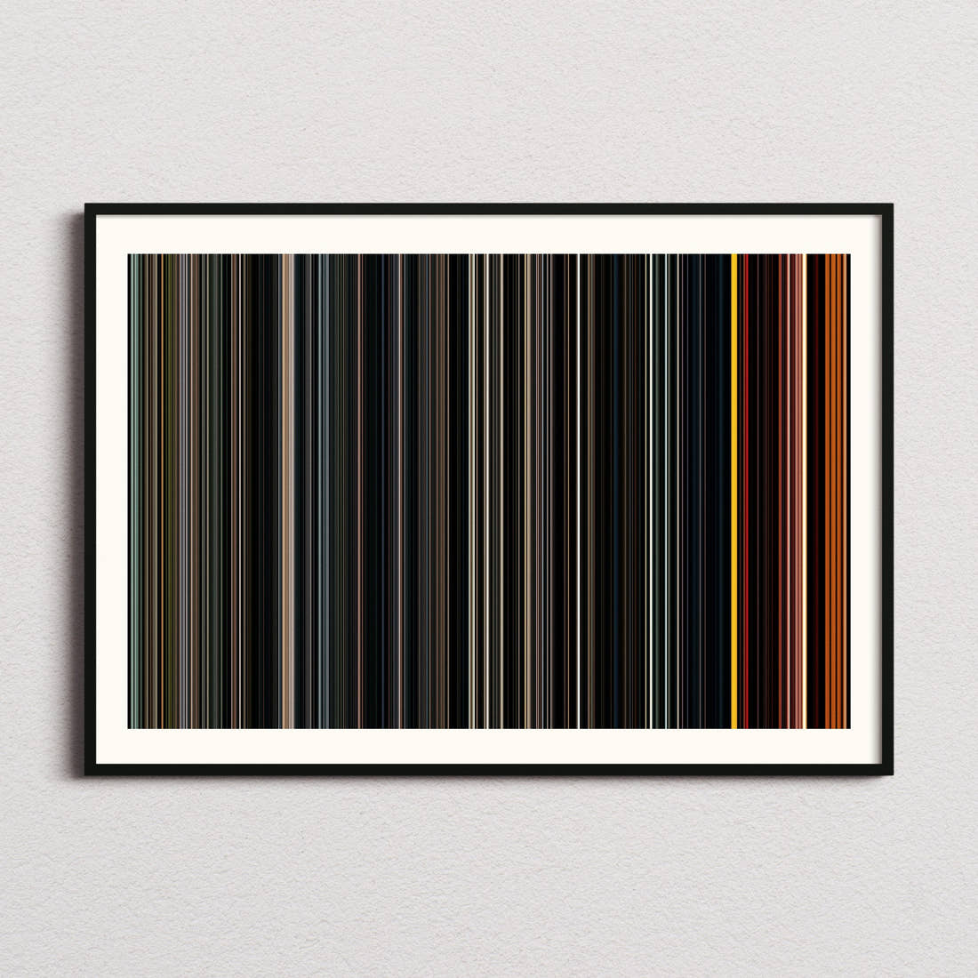 Evil Dead Movie Barcode Poster - Barcode Only