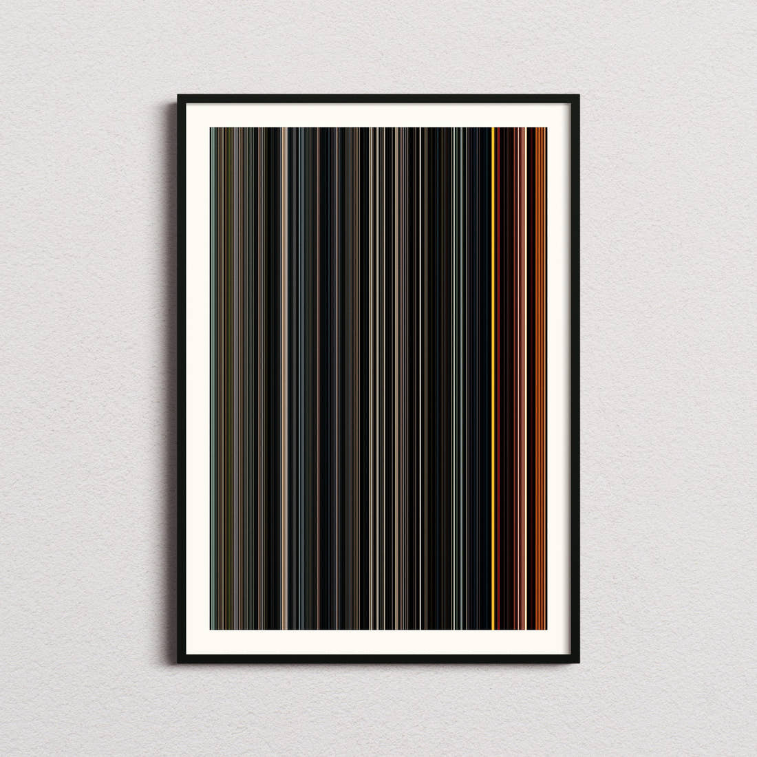 Evil Dead Movie Barcode Poster - Barcode Only