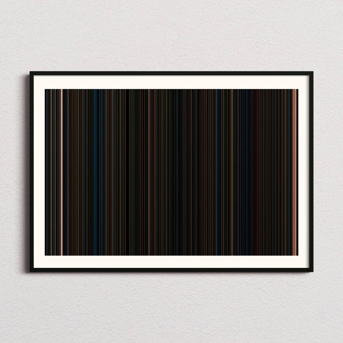 Evil Dead Rise Movie Barcode Poster - Barcode Only