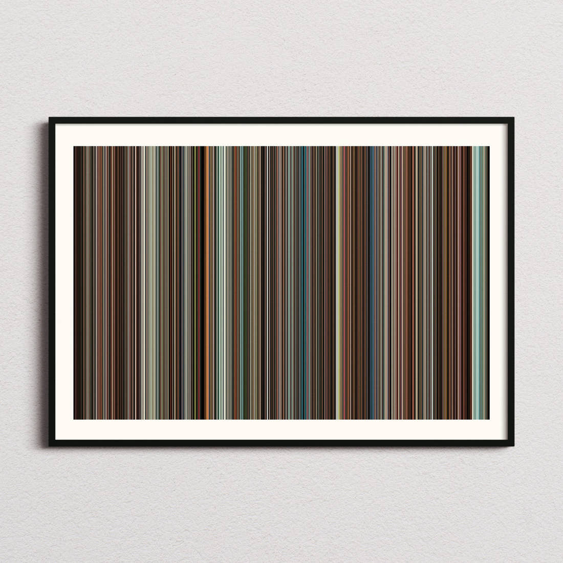 Failure to Launch Movie Barcode Poster - Barcode Only