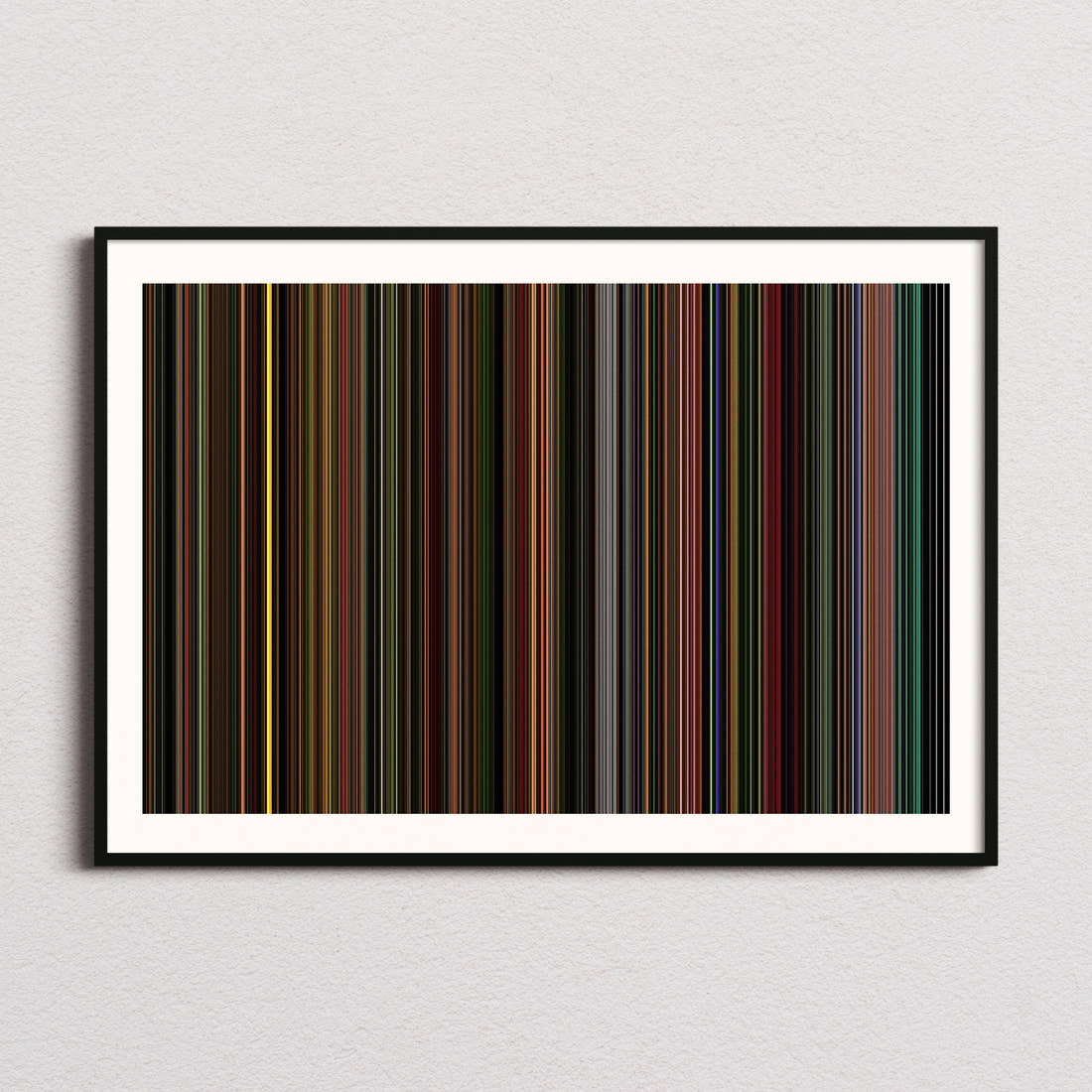 Fallen Angels Movie Barcode Poster - Barcode Only