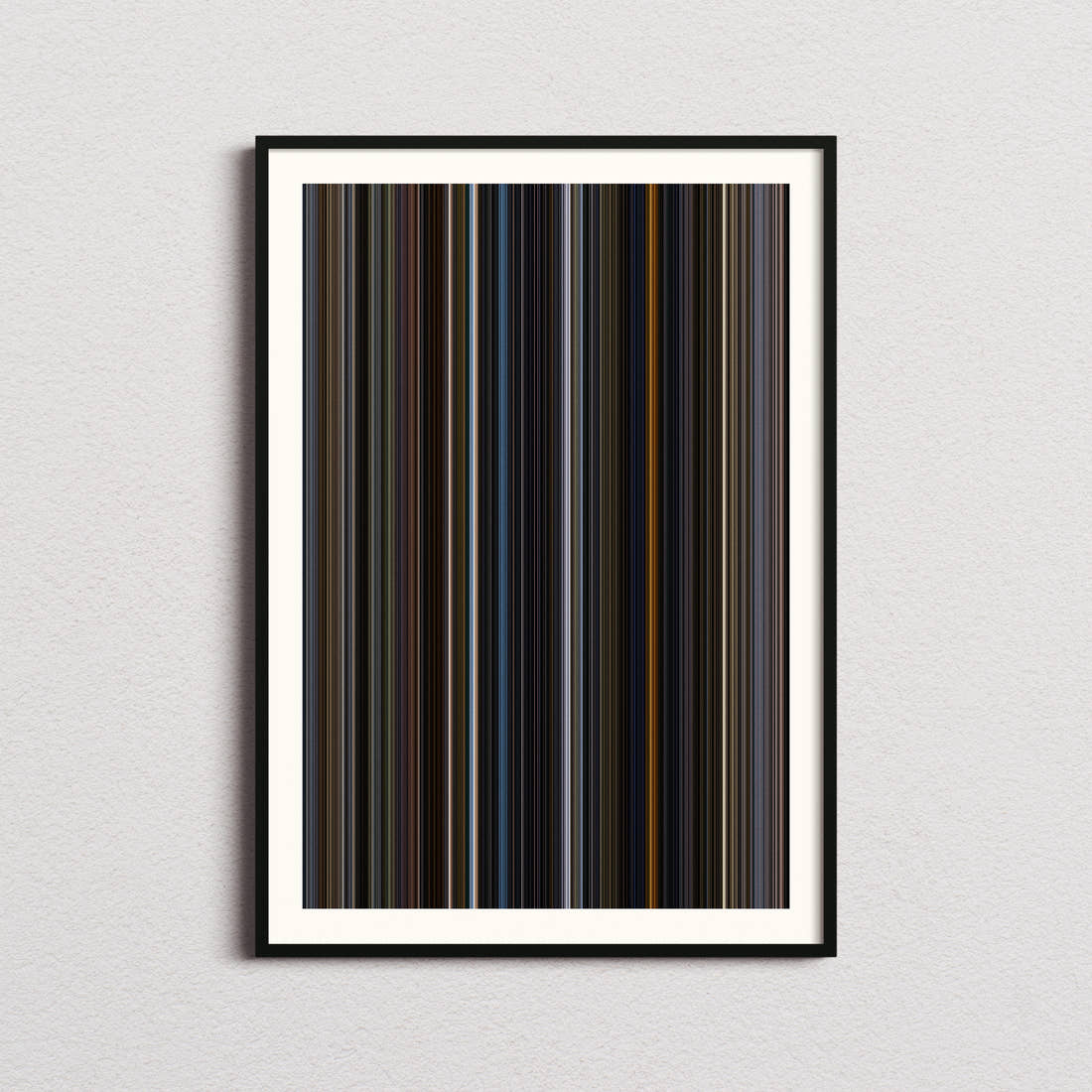 Fantastic Beasts and Where to Find Them Movie Barcode Poster - Barcode Only
