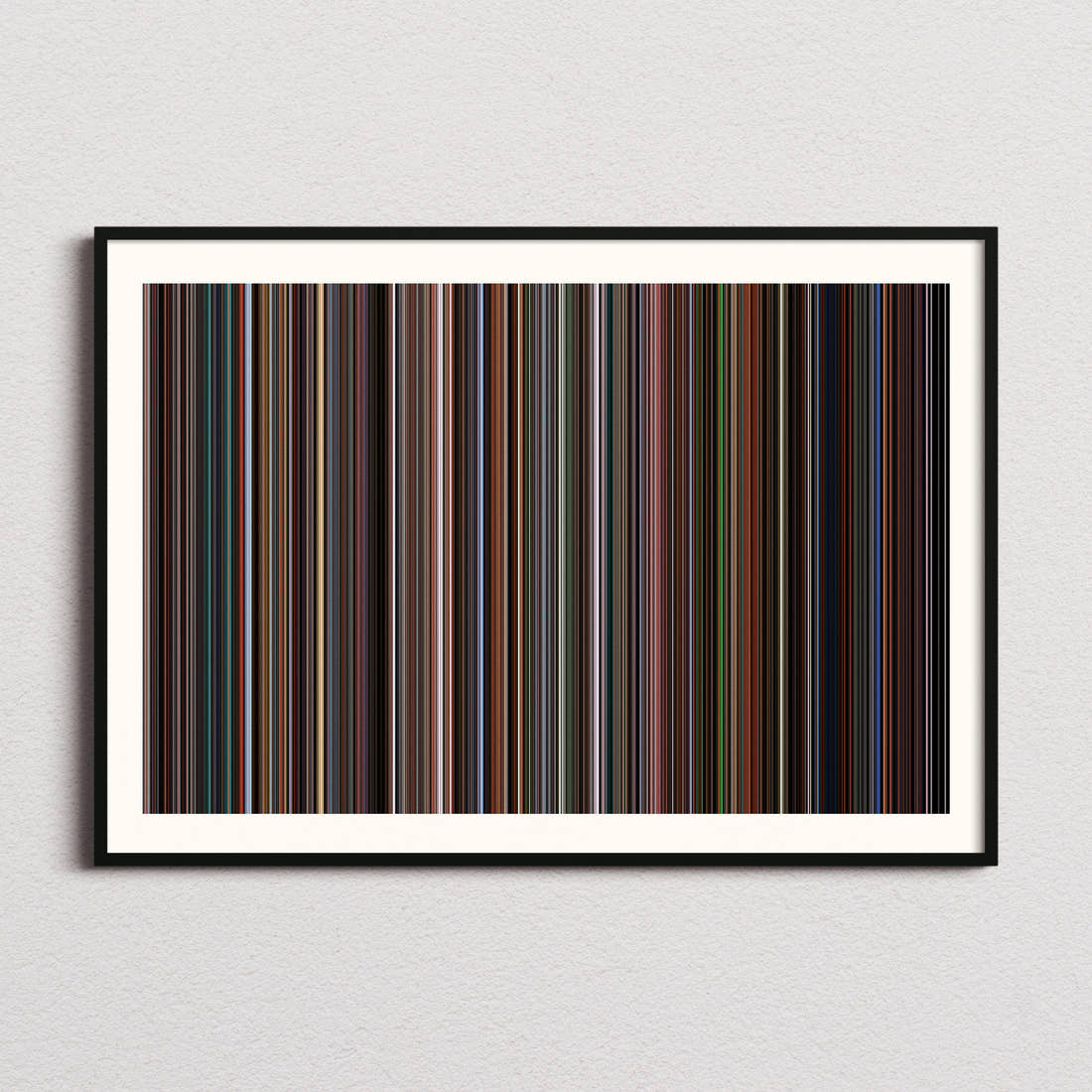 Fantastic Four Movie Barcode Poster - Barcode Only