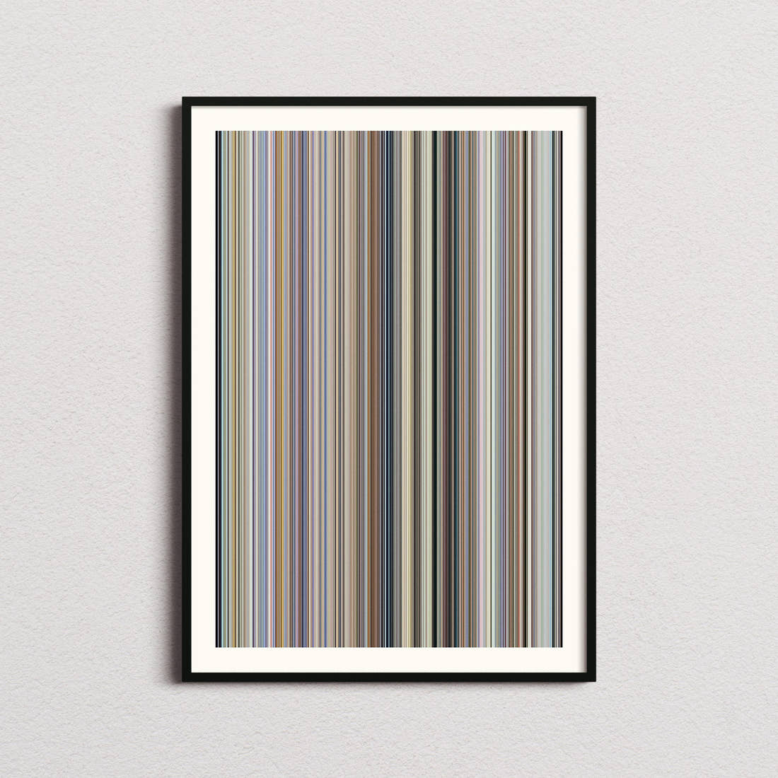 Fantastic Planet Movie Barcode Poster - Barcode Only