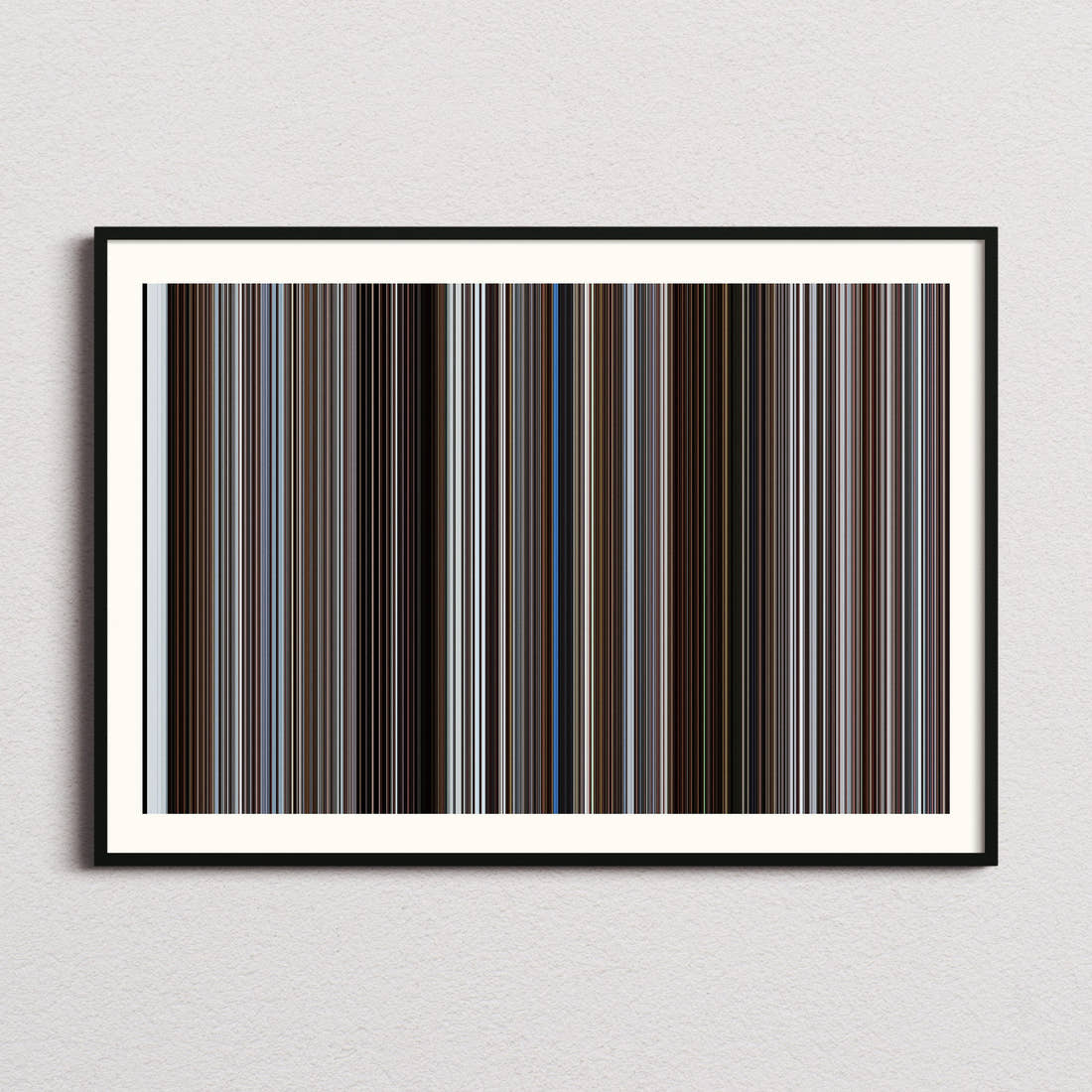 Fargo Movie Barcode Poster - Barcode Only