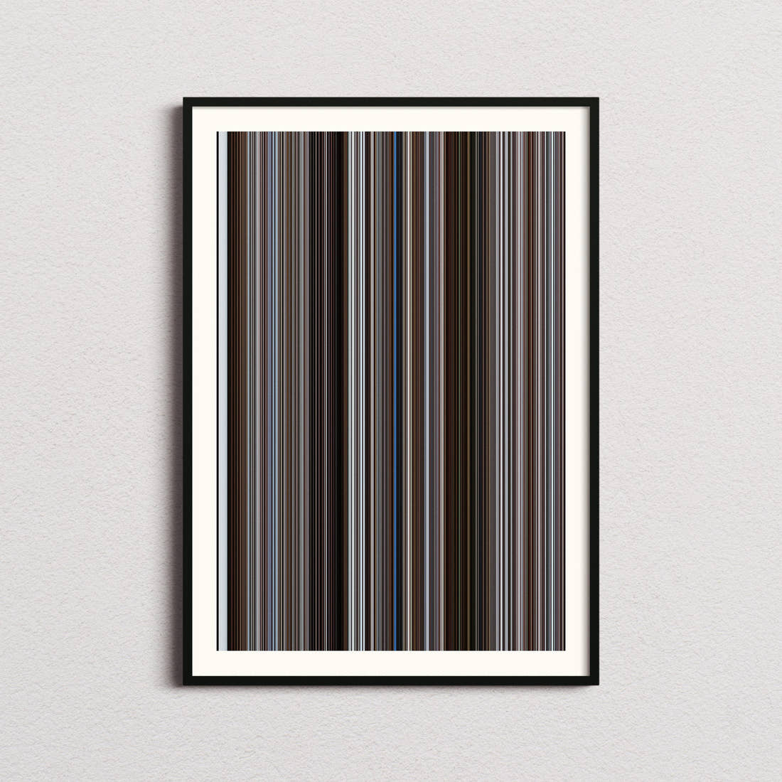 Fargo Movie Barcode Poster - Barcode Only