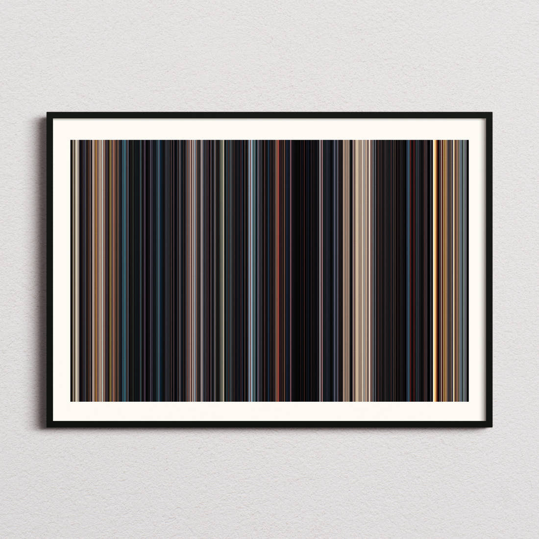 Fast & Furious 6 Movie Barcode Poster - Barcode Only