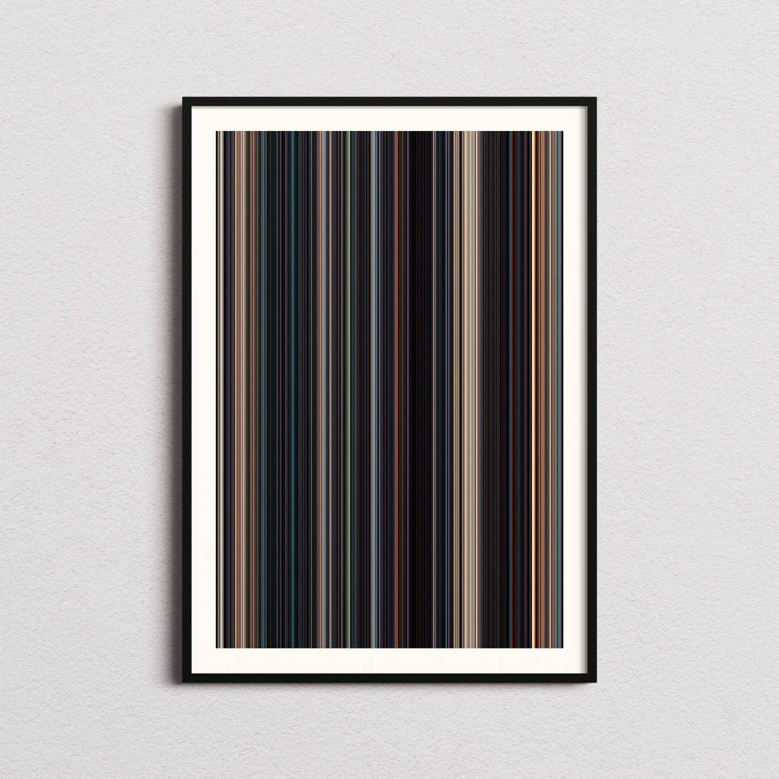 Fast & Furious 6 Movie Barcode Poster - Barcode Only