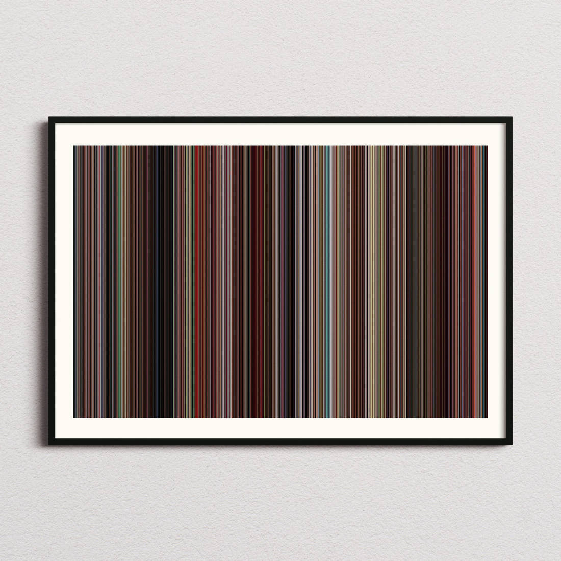 Fast Times At Ridgemont High Movie Barcode Poster - Barcode Only