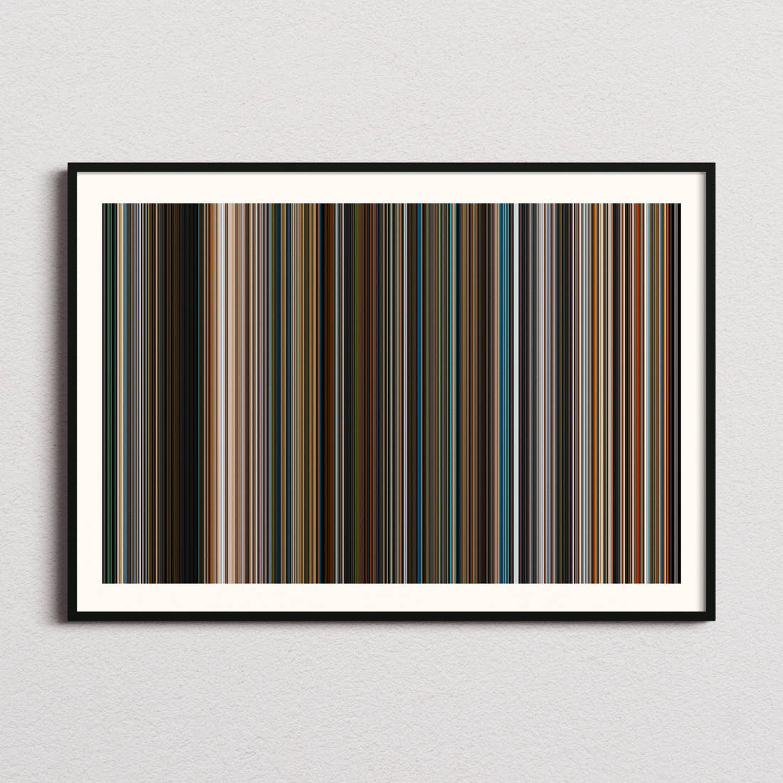 Fast X Movie Barcode Poster - Barcode Only