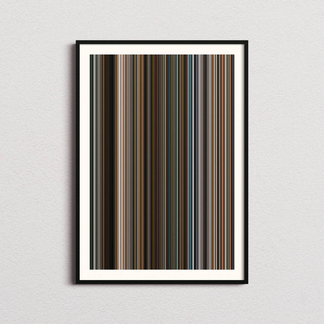 Fast X Movie Barcode Poster - Barcode Only