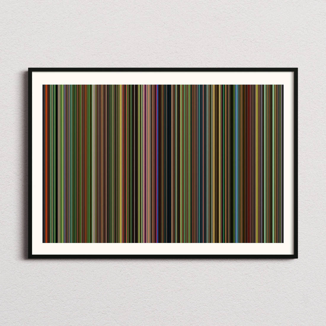 FernGully: The Last Rainforest Movie Barcode Poster - Barcode Only