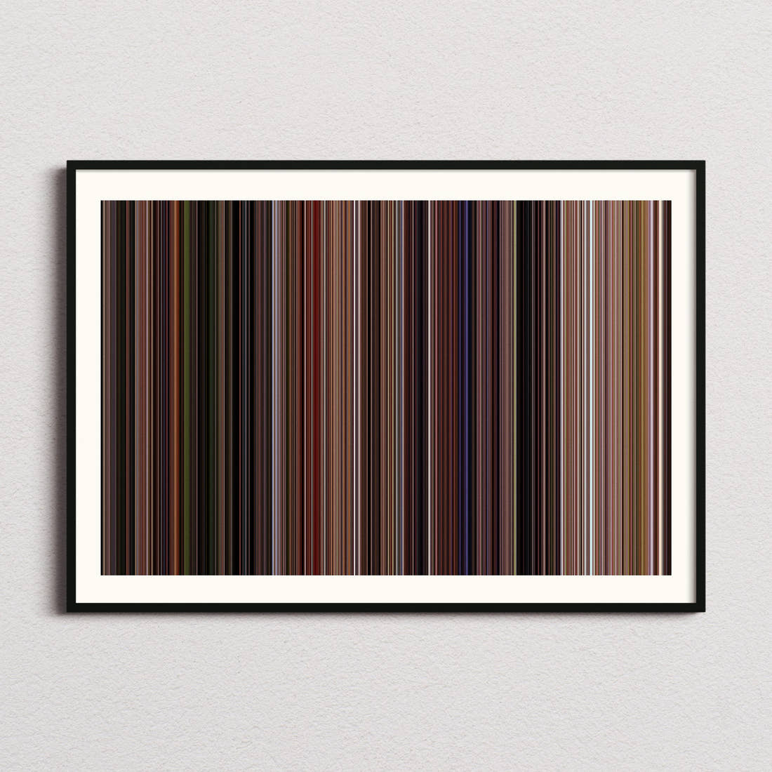 Field Of Dreams Movie Barcode Poster - Barcode Only