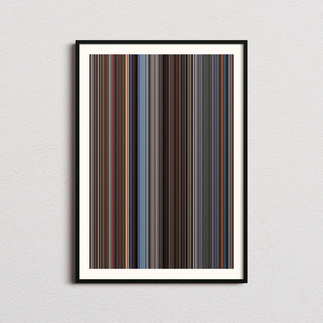 Final Destination 2 Movie Barcode Poster - Barcode Only