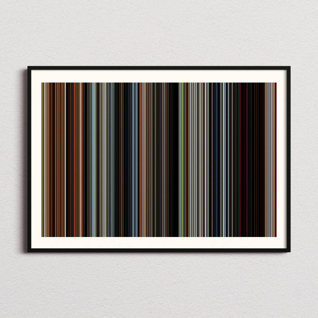 Final Destination Bloodlines Movie Barcode Poster - Barcode Only