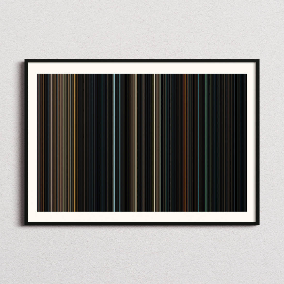 Five Nights at Freddy's 2 Movie Barcode Poster - Barcode Only