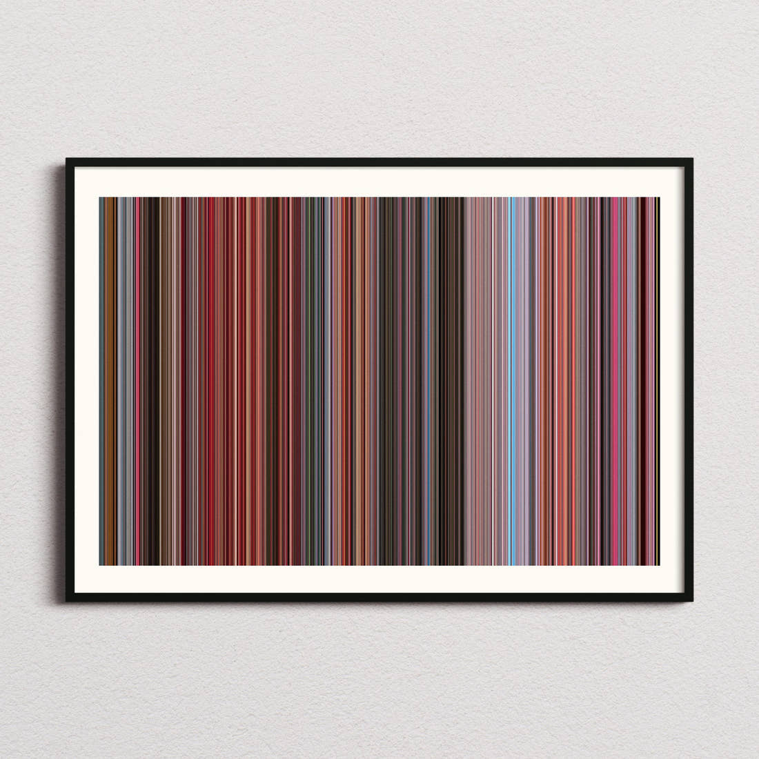 Flash Gordon Movie Barcode Poster - Barcode Only