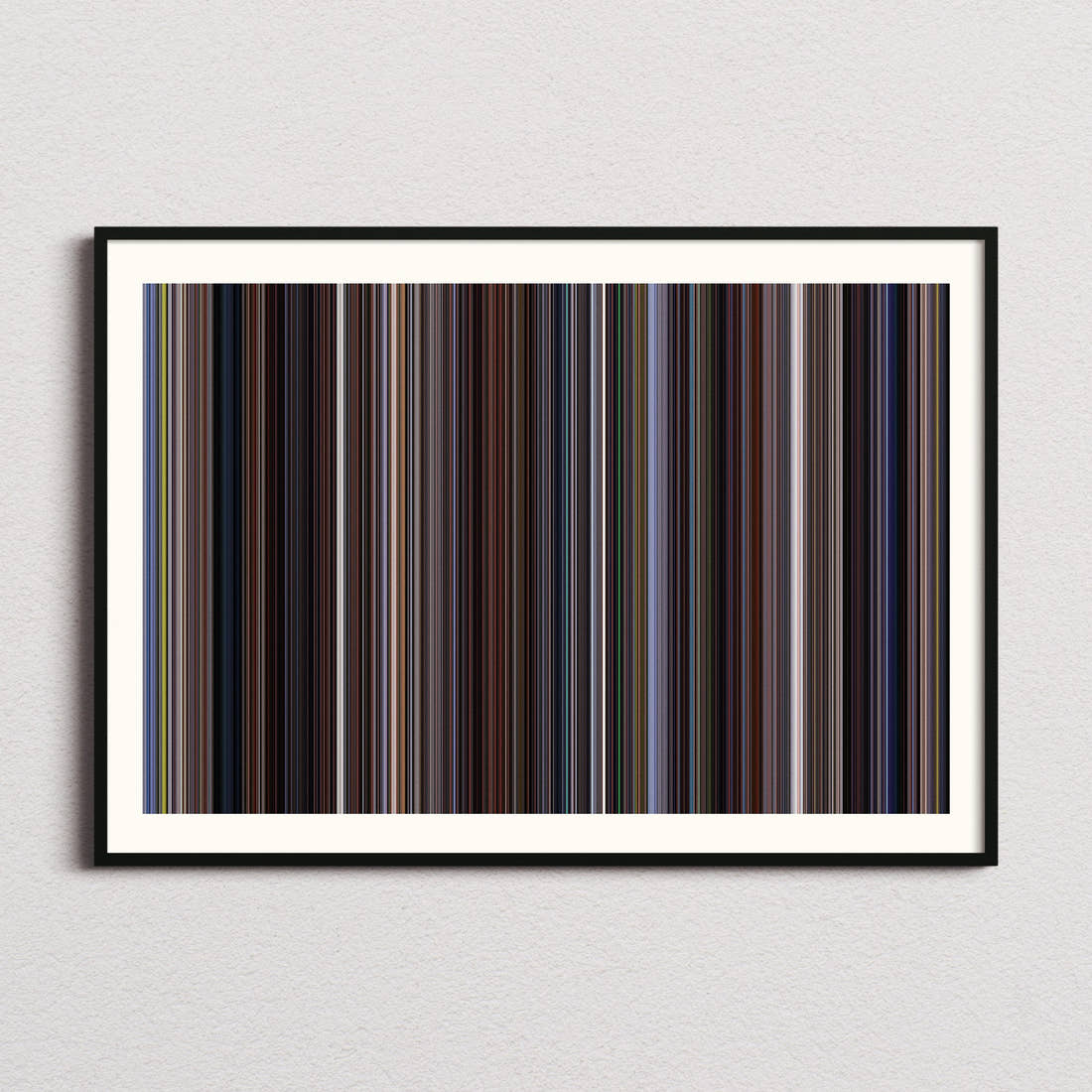 Flight of the Navigator Movie Barcode Poster - Barcode Only