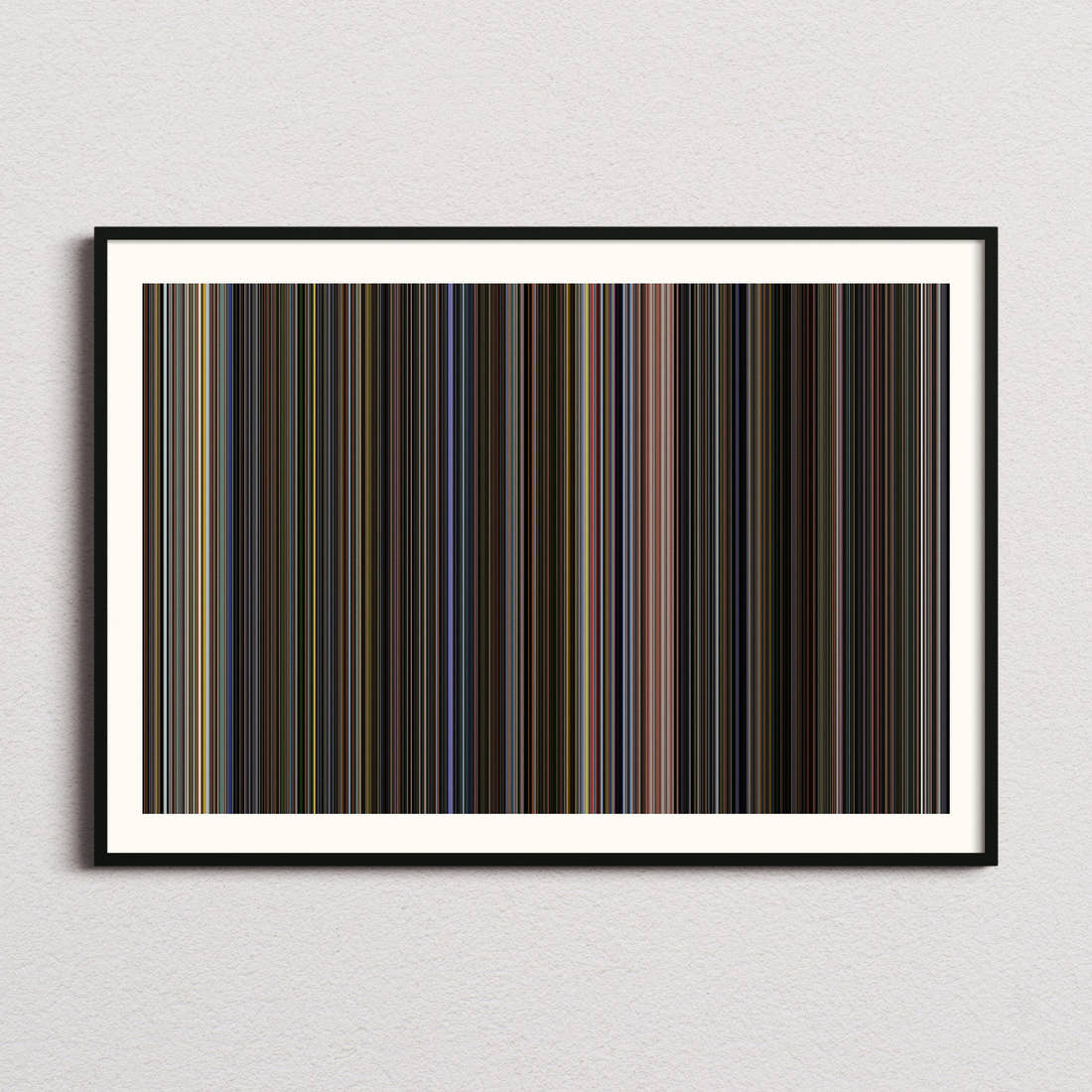 Flubber Movie Barcode Poster - Barcode Only