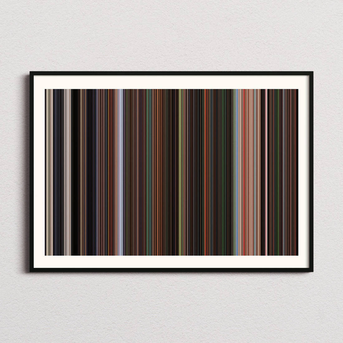 Flushed Away Movie Barcode Poster - Barcode Only