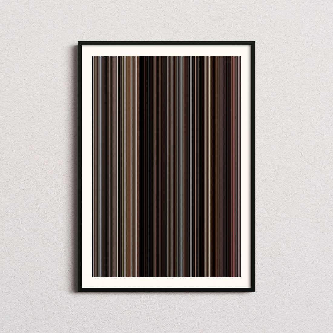 Footloose Movie Barcode Poster - Barcode Only