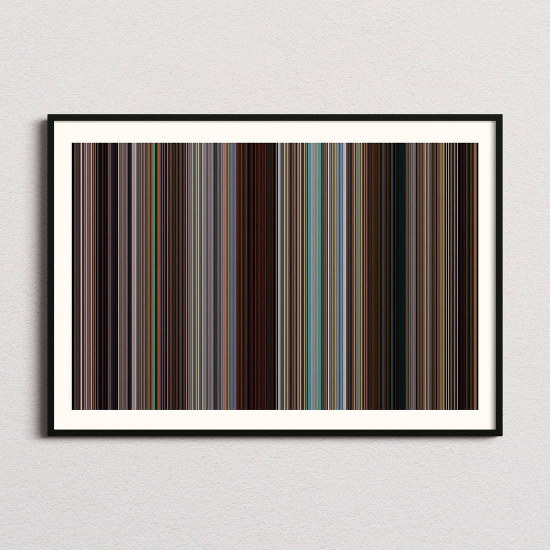 Forgetting Sarah Marshall Movie Barcode Poster - Barcode Only