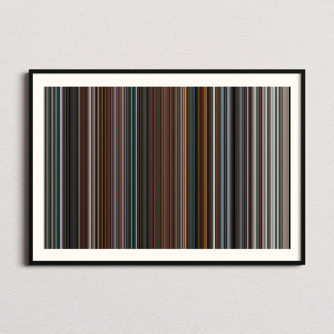 Four Brothers Movie Barcode Poster - Barcode Only