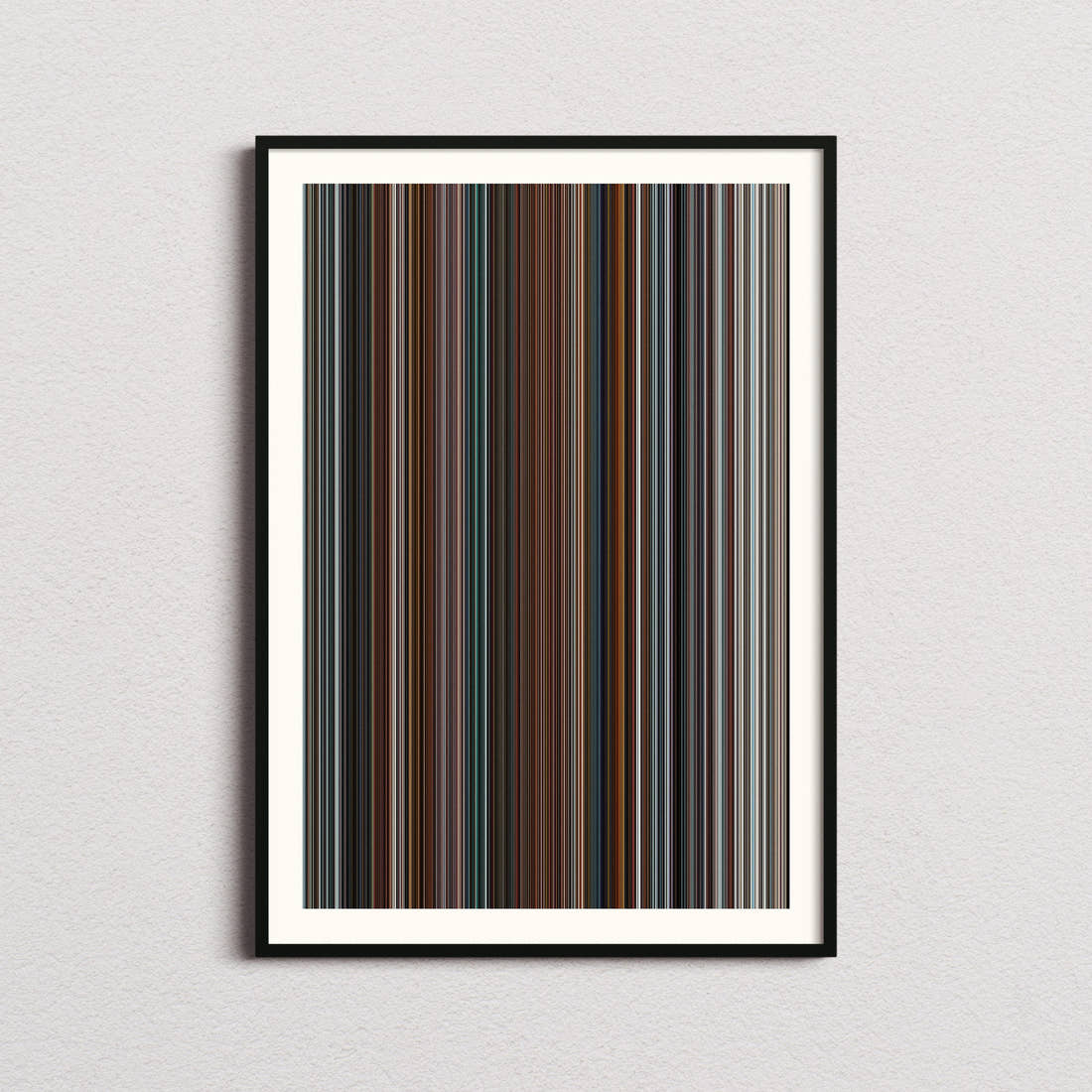 Four Brothers Movie Barcode Poster - Barcode Only