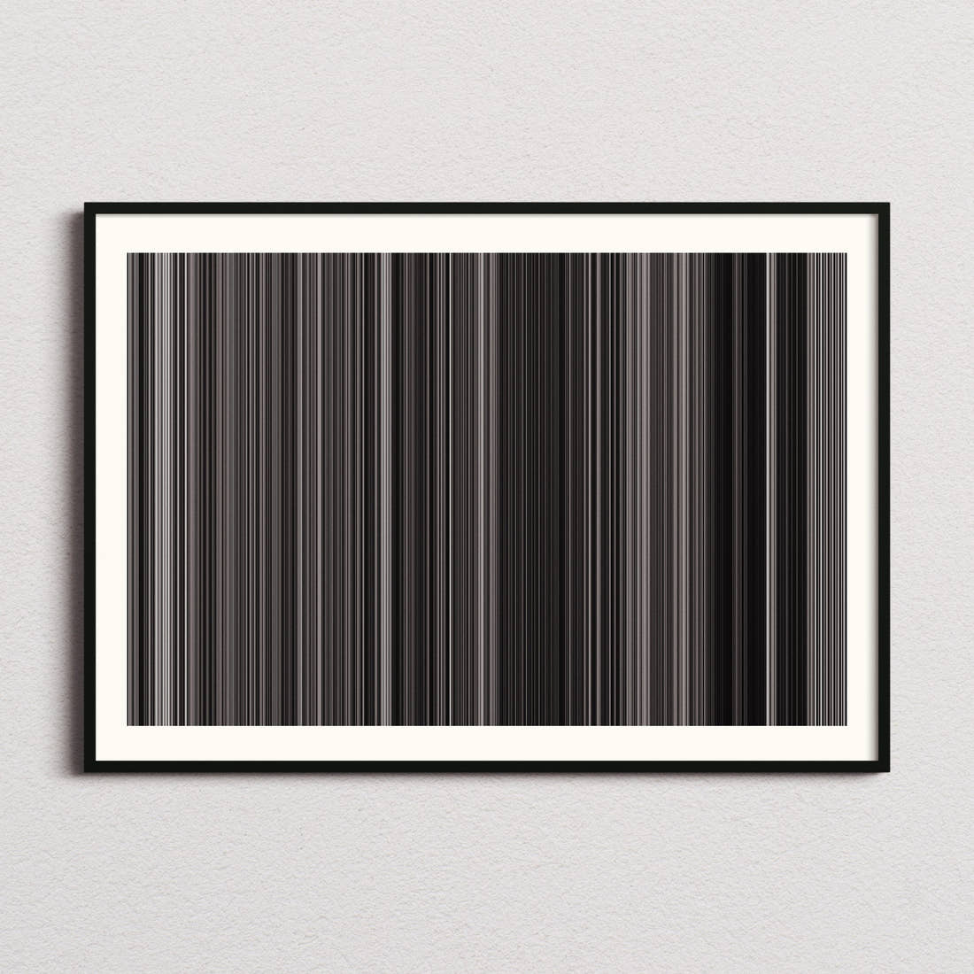 Frances Ha Movie Barcode Poster - Barcode Only