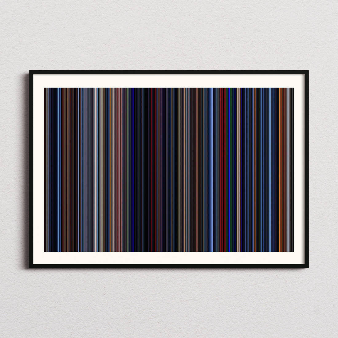 Freddy vs. Jason Movie Barcode Poster - Barcode Only