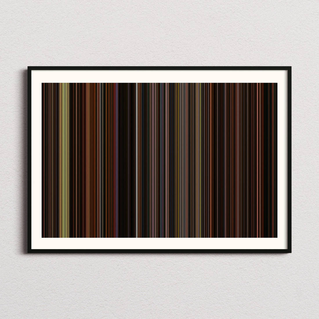 Fresh Movie Barcode Poster - Barcode Only
