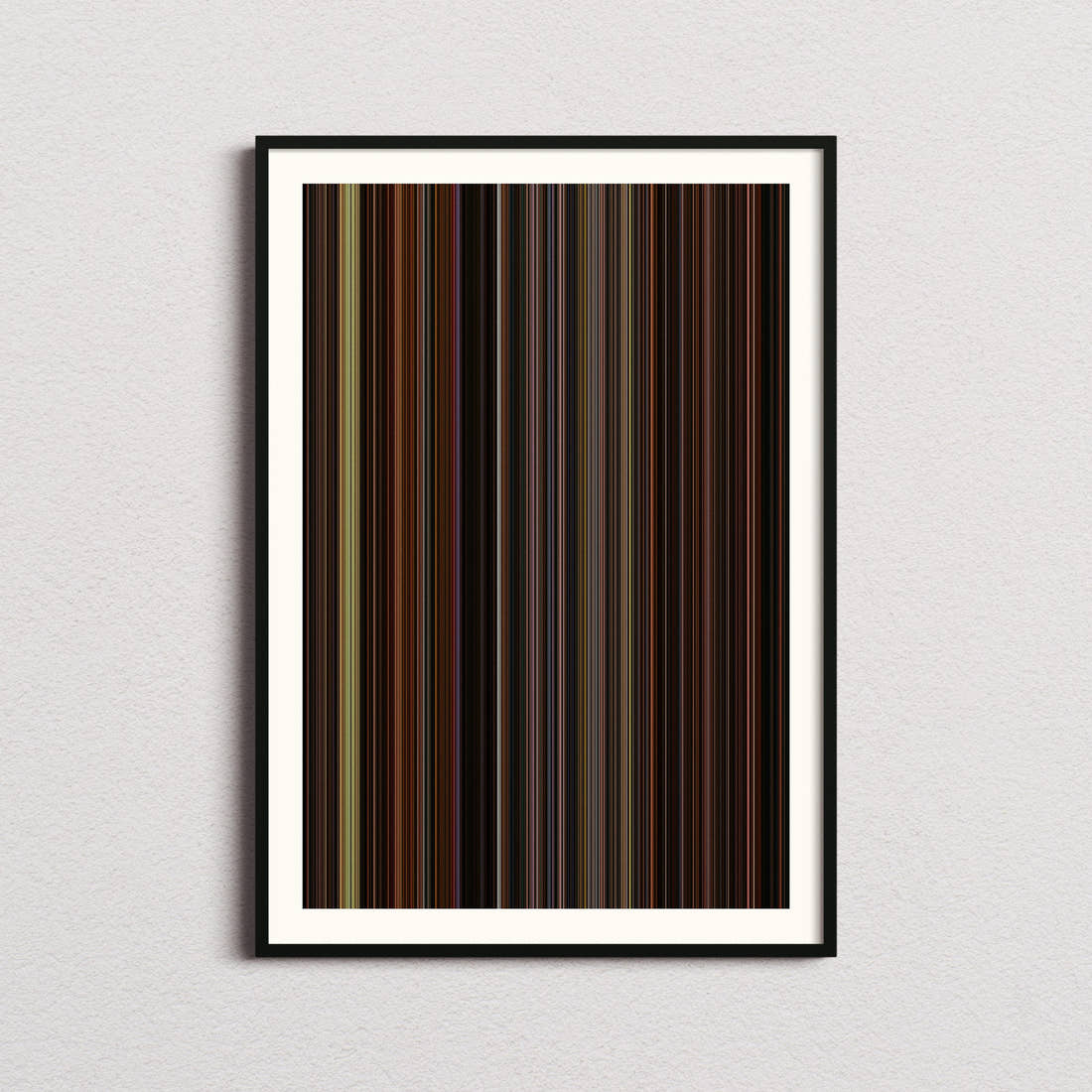 Fresh Movie Barcode Poster - Barcode Only