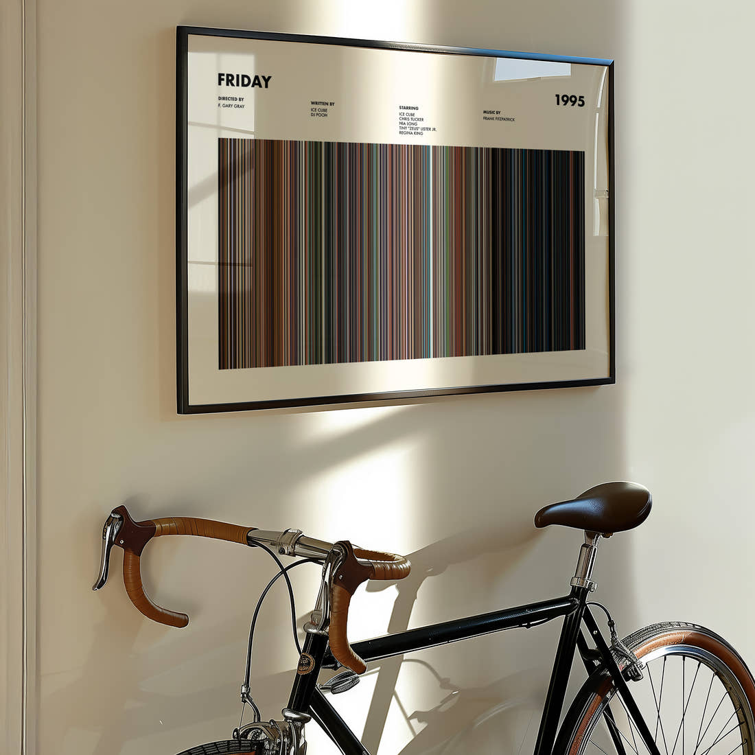 Friday Movie Barcode Poster