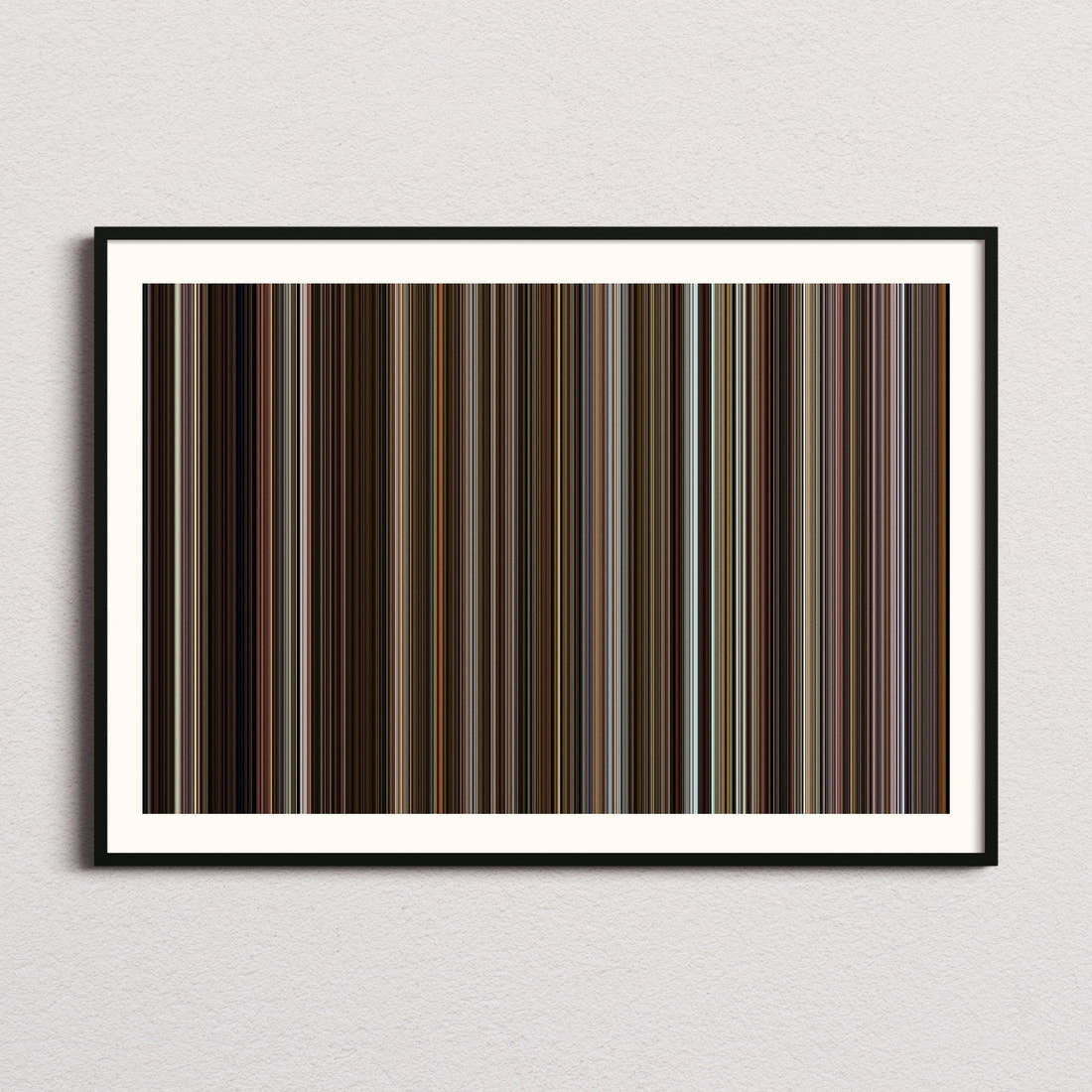 Friends With Benefits Movie Barcode Poster - Barcode Only