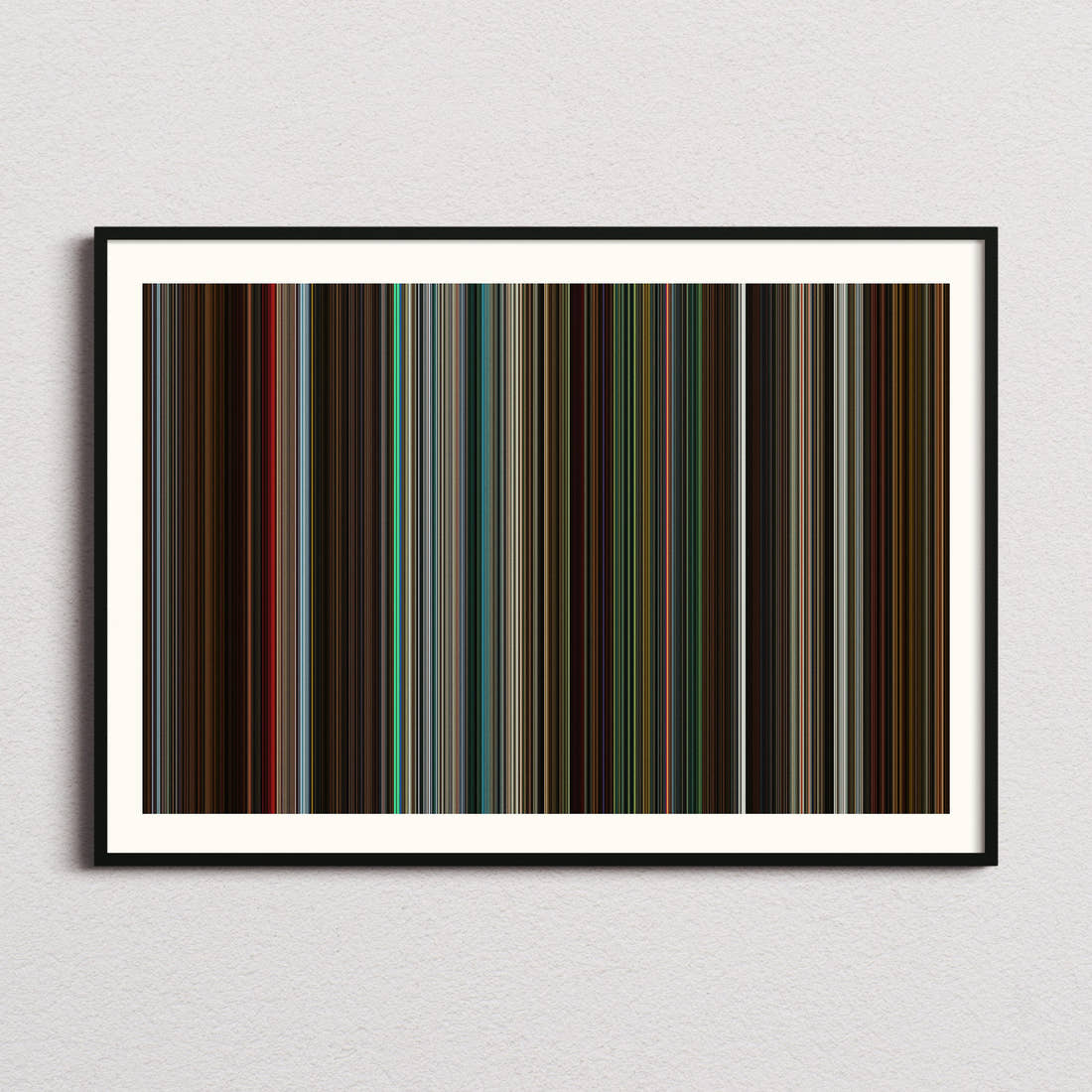 Friendship Movie Barcode Poster - Barcode Only