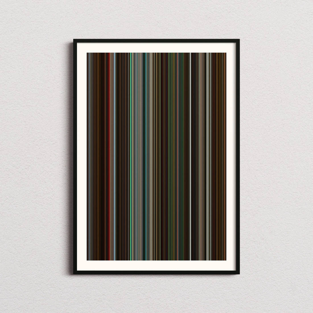 Friendship Movie Barcode Poster - Barcode Only