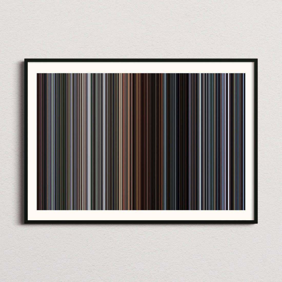 Fruitvale Station Movie Barcode Poster - Barcode Only