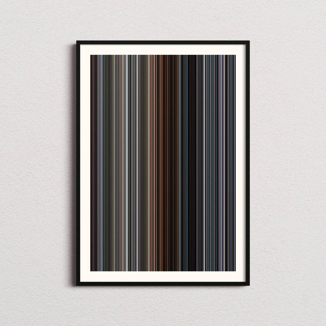 Fruitvale Station Movie Barcode Poster - Barcode Only