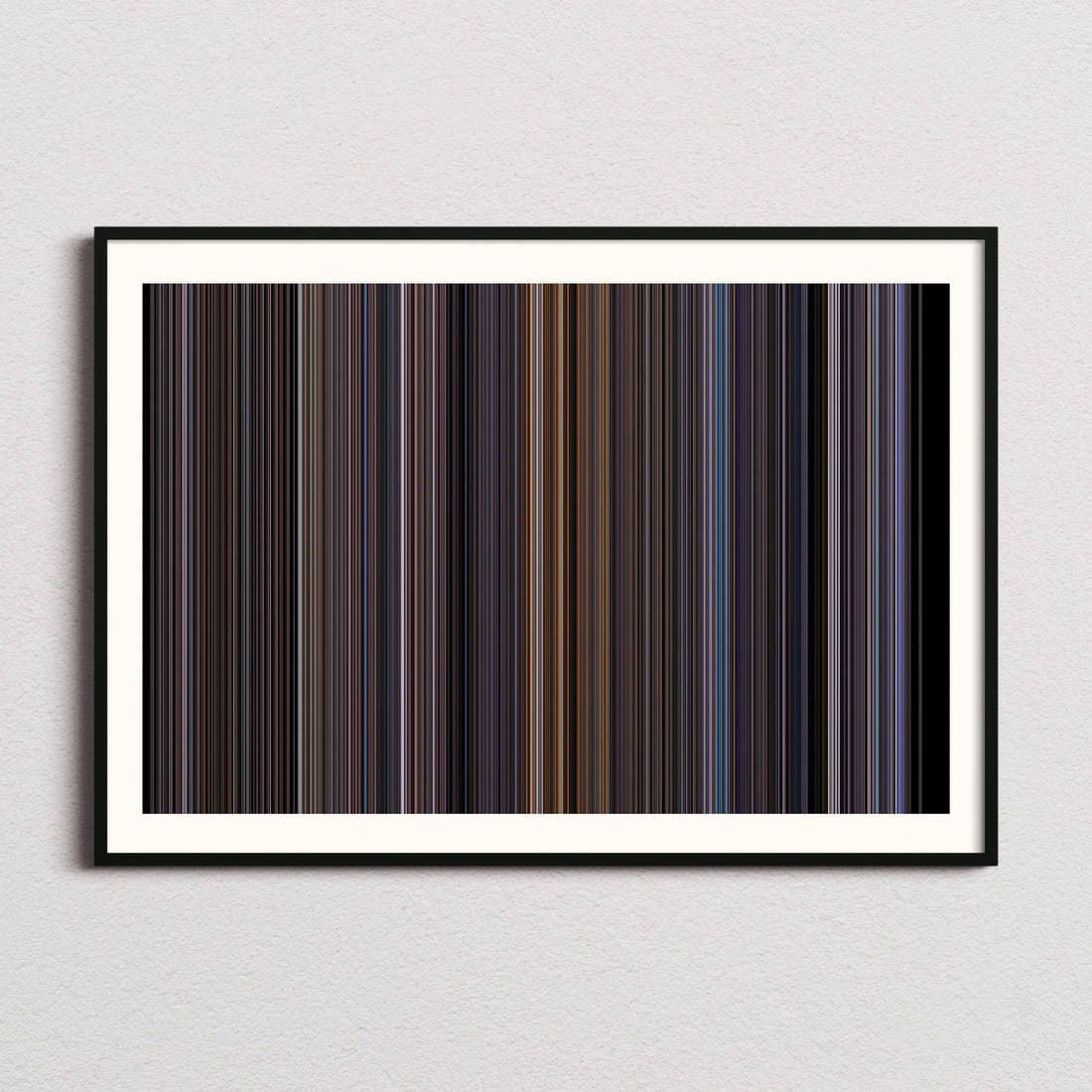 Galaxy Quest Movie Barcode Poster - Barcode Only