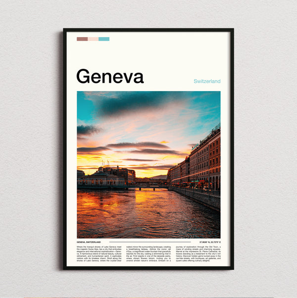 Geneva - Travel Print