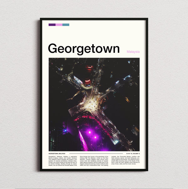 Georgetown - Travel Print